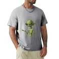 thumbnail image 1 of Hanmun Men's Y18K Alien T-Shirts Short Sleeve Cotton Round Crew Neck 2XL T-Shirt Moisture Wicking Gray USA, 1 of 9