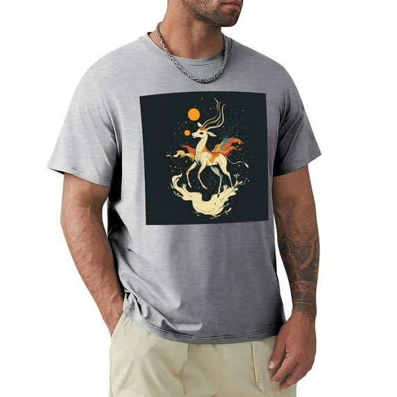 Hanmun Remember Men's Graphic Tees Print Vintage T-Shirts Short Sleeve Crew Neck Casual Size S-3XL