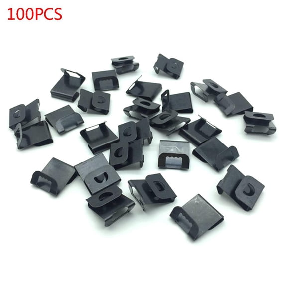HannLk 100pcs Picture Frame Back Board Photo Wall Artwork Painting Sawtooth S Clip Over