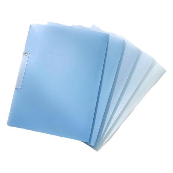 HannLk 12x18Inch Clear Water Resistant File Sleeve Presentation Folder Art Folder