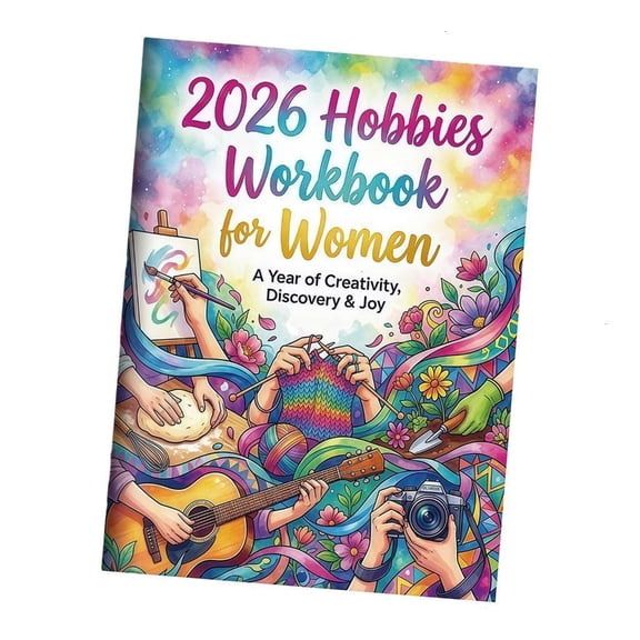 HannLk 2026 Women's Hobby Planner Notebook Light Weight Portable Hobbies Journal