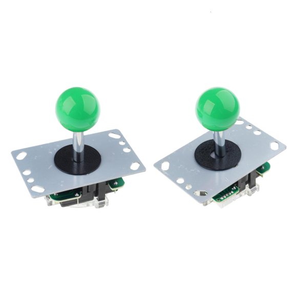 HannLk 2pcs 0 Delay Encoders Joystick Set Compact Designs for PC Gaming