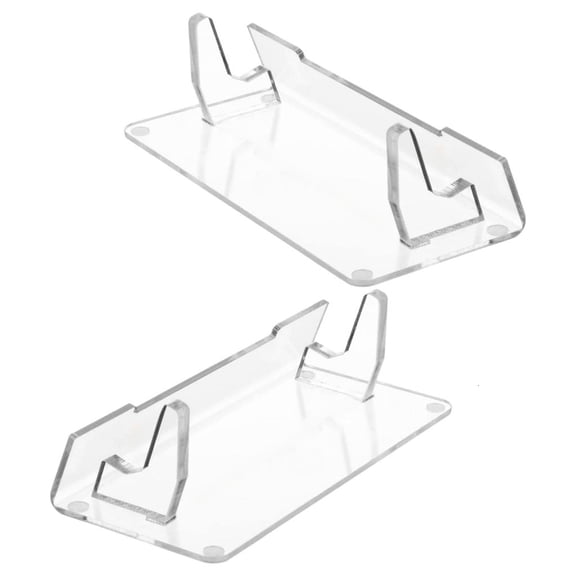 HannLk 2pcs Acrylic Organizers for Video Game Consoles and Accessories Display Bracket
