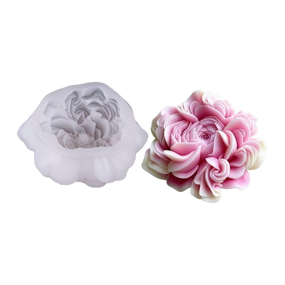 HannLk 3D Flower Silicone Mould Cake Chocolate Mold Wedding Cake Decorating Tool