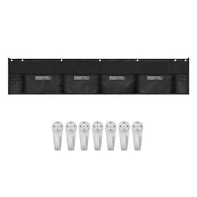 HannLk 4 Pocket Storage Pocket Chart Horizontal Folder Organizers Pocket Chart