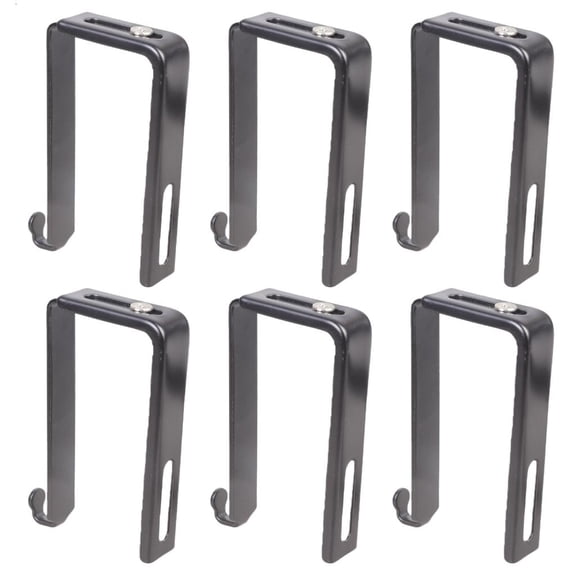 HannLk 6Pcs Sturdy Weatherproof Hook for String Lights Fences