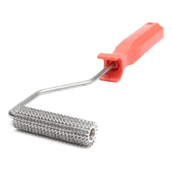 HannLk 75x21mm Laminating Bubble Roller Aluminum Alloy Fiberglass Paddle Roller Bubble