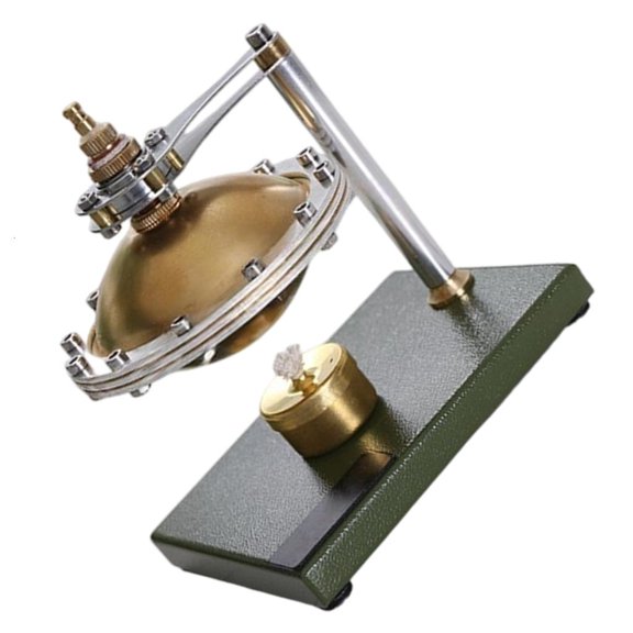 HannLk Assembly Metal Steam Engine Flying Saucer Model For Classroom Demonstration