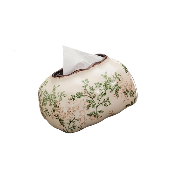HannLk Ceramic Floral Household Items Hand Painted For Kitchen Bathroom Decoration