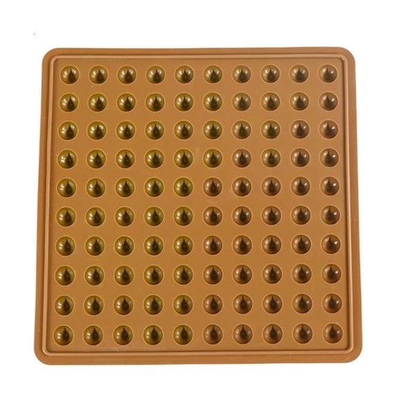HannLk Chocolate Candy Molds 100 Hole Mini Baking Essential Nonstick Mould