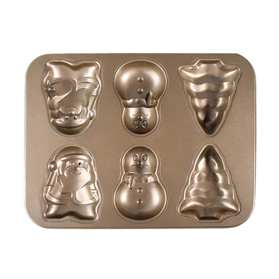 HannLk Christmas Series Cake Pan Carbon Steel Material Cake Moulds Baking Moulds
