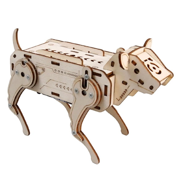 HannLk Classroom Mechanical Dog Science Project for Voice Experiments