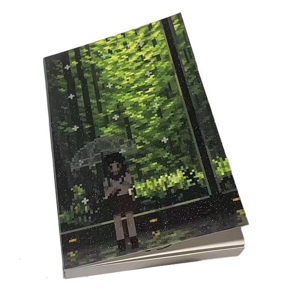 HannLk Compacts Notebook High Aesthetic Notebook Smooth Writing for Commuting