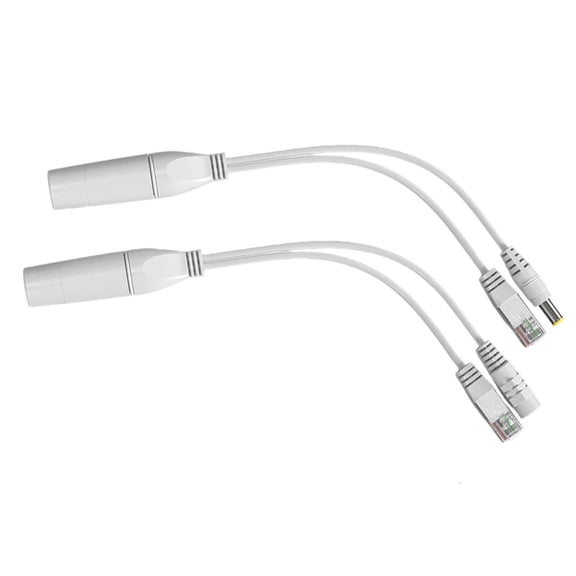 HannLk Complete Passive PoE Injector and Splitter for Ethernet/Networking Devices