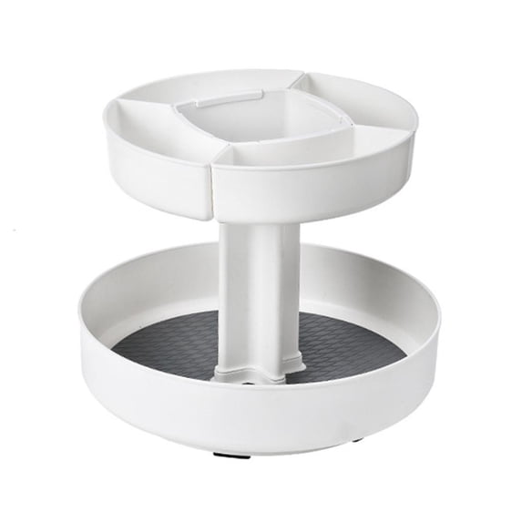 HannLk Condiment Storage Artifact Cosmetic Storage Rack Rotating Pantry Organization