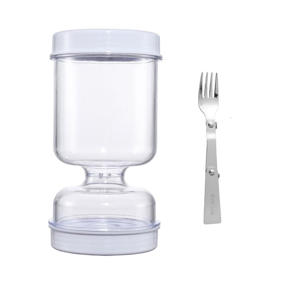 HannLk Cucumber Jar Leak-Proof Dry Wet Separating Food Storage Container Preserving