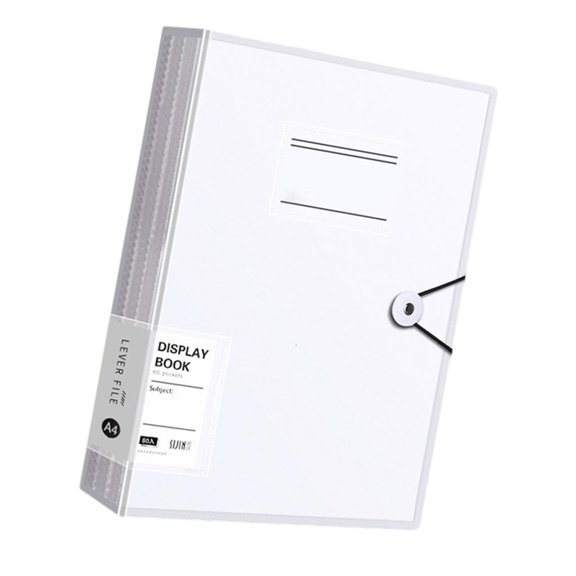 HannLk Easy Access Display Book Presentation Display Folder for School Presentations