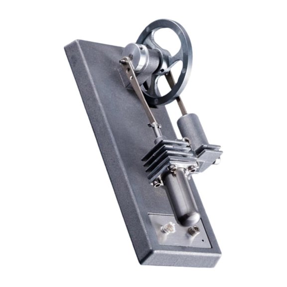 HannLk Educational Stirling Steam Engine Model Physics Teaching Aid for Science Lab