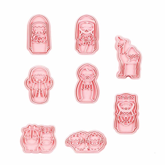 HannLk Eid Mubarak Biscuit Mold Cookie Cutter for Festival Baking Fun and Celebration