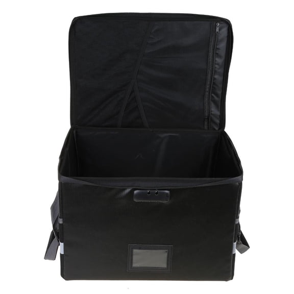 HannLk Fireproof Document Box with Handle Foldable Portable Filing Box