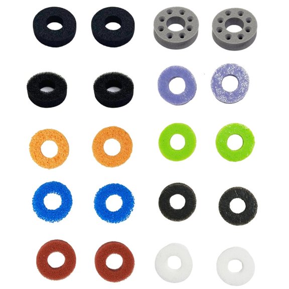 HannLk Gamepads Silicone Aim Assist Rings For Game Console Smoother Joystick Movement
