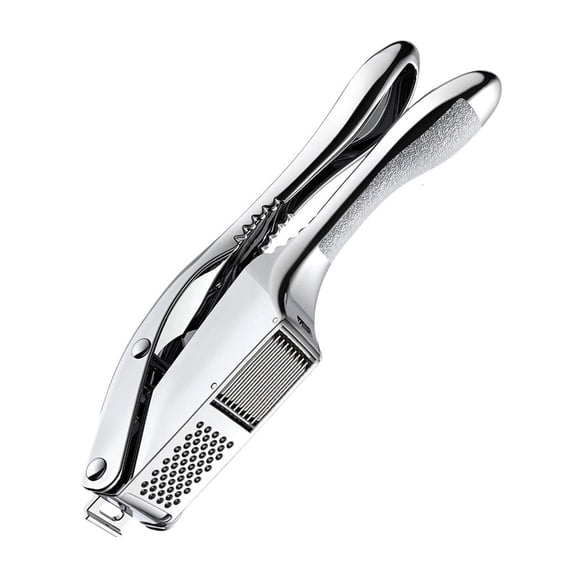 HannLk Garlic Press Garlic Slicer Kitchen Tool Aluminum Alloy Texture Garlic Cutter