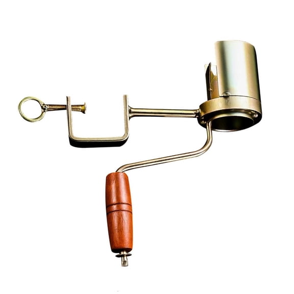 HannLk Hand Operated Corn Sheller For Home Use Solid Metal Wood Easy Corn Kernels Removal
