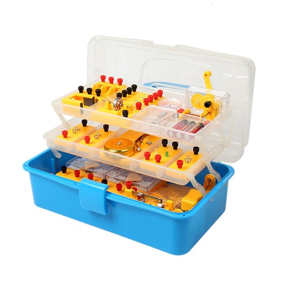 HannLk Hands On Physics Electromagnetism Experiment Box With Electronic Components