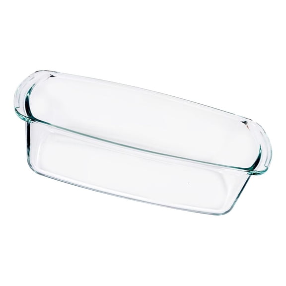 HannLk High Borosilicate Glass Bread Loafs Pan For Baking Toasts And Cheesecakes