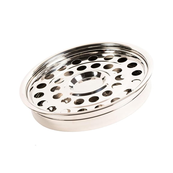 HannLk High Quality Nonrust Steel Perforated Serving Tray For Parties And Event