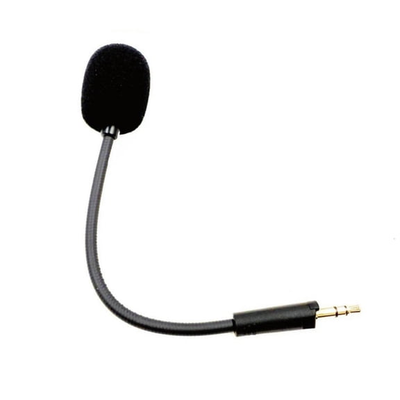 HannLk High Sensitivity Condenser Mic For Gaming Headset Microphone Detachable