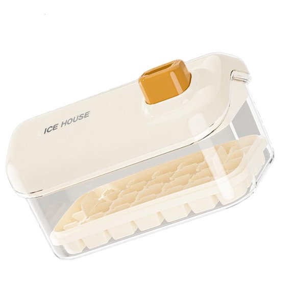 HannLk Ice Molds Plastic Press Drop Ice Cube Tray for Freeze Drink and Dessert