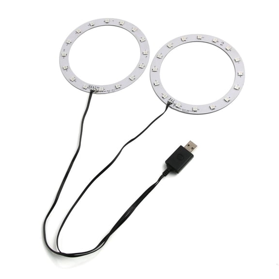 HannLk LED Light Mood Light Circlet 12 Colorful Effect for P5/5P/P5 Slim Consoles