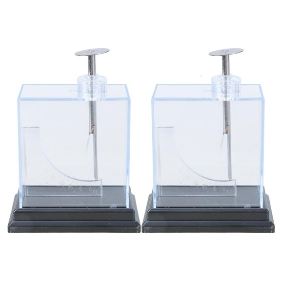 HannLk Laboratory Science Experiment Foil Electroscope Educational Foil Electroscope