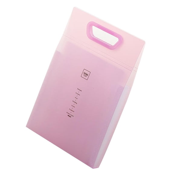HannLk Large Capacity Expandable File Folders 13 Sections Waterproof Multiple Color