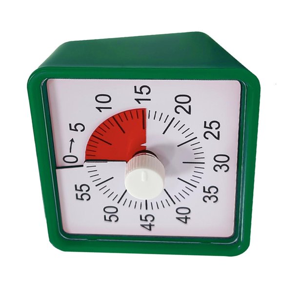 HannLk Large Screen Timer Quiet Operation 60 Minutes Countdowns Home Kitchens Use