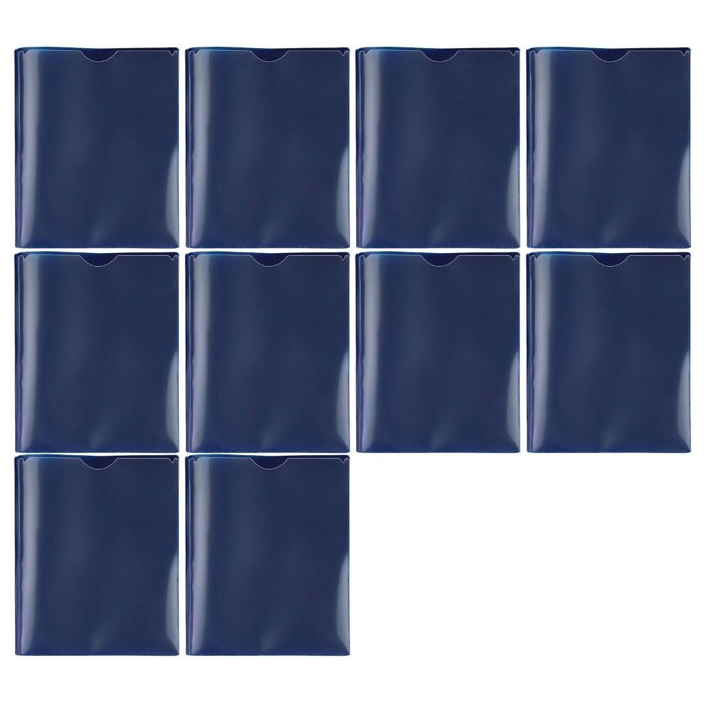 HannLk Letter Size Folders with 2 Pockets and 3 Prong for Letter Size Paper