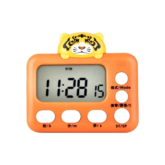 HannLk Magnetic Back Alarm Count Up Countdown Shaped for Classroom Homework