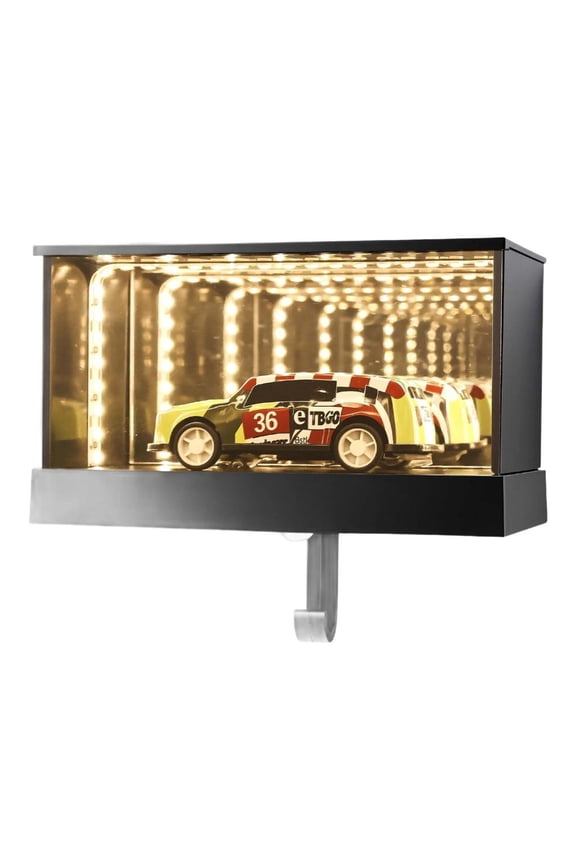 Magnetic Car Garage Key Holder LED Keychain Hanger Storage Solution