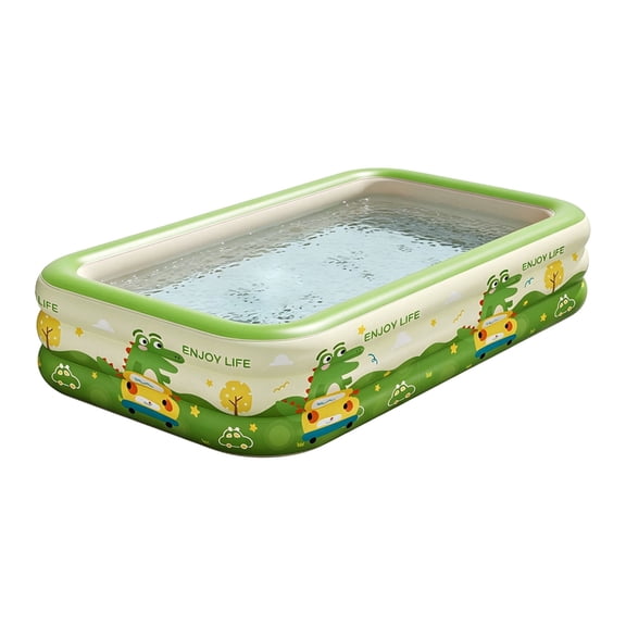 HannLk Massive Inflatable Pool For Multiple People Outdoor Water Enjoyment 180cm