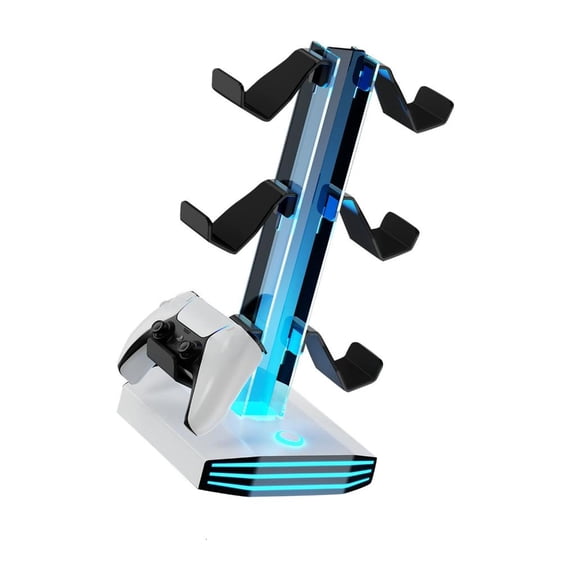 HannLk Modern Gamepad Stand Including Combined USB Center And Bold Color Displays