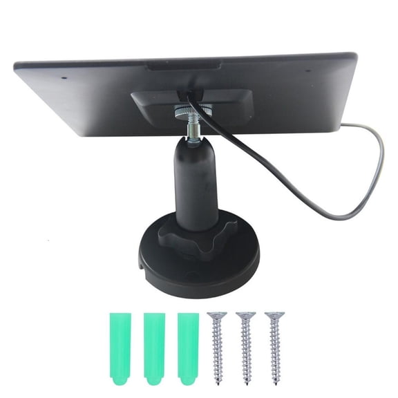 HannLk Outdoor Solar Charger 5W Enhanceds Compatibility For Security Camera Battery