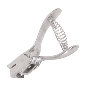 HannLk Oval Hole Puncher Metal Paper Hole Puncher for Cardstock PVC Laminated Films