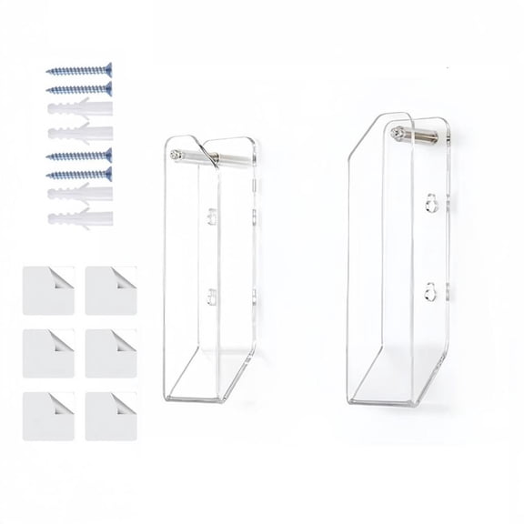 HannLk Pack of 2 Computer Stands Acrylic Materials Laptop Risers Ergonomic Support