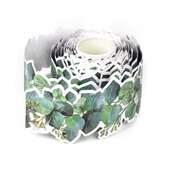 HannLk Plant Leaf Border Trim for School Party Classroom Whiteboards Chalkboard