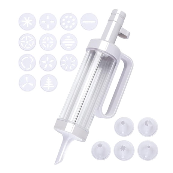 HannLk Plastic Cream Guns Pastry Syringes Extruder Pastry Nozzles Kitchen Accessories