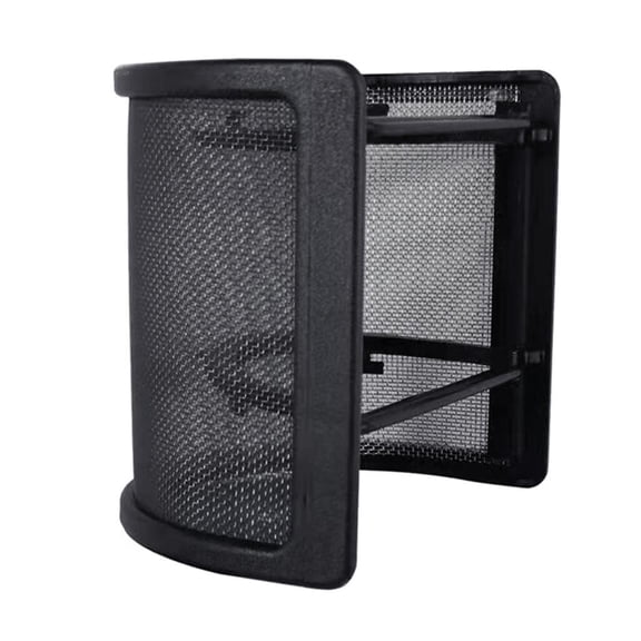 HannLk Popping Filter Microphone Shield Mesh Double Layer Microphone Cover Microphone