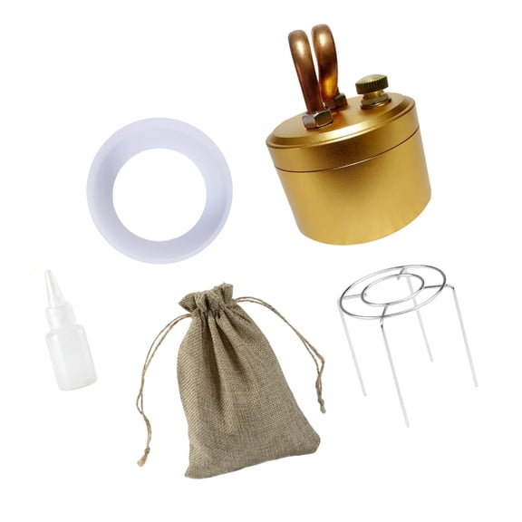 HannLk Portable Metal Liquor Stove Comprising Stove Suitable for Outdoor Cooking