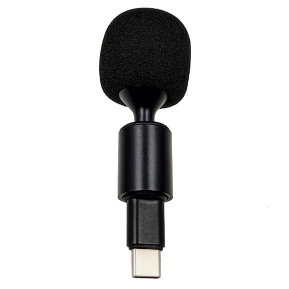 HannLk Portable Mini Microphone 3.5mm Aux 4 Pole/ 3 Pole / TYPE C Flexural Bendable