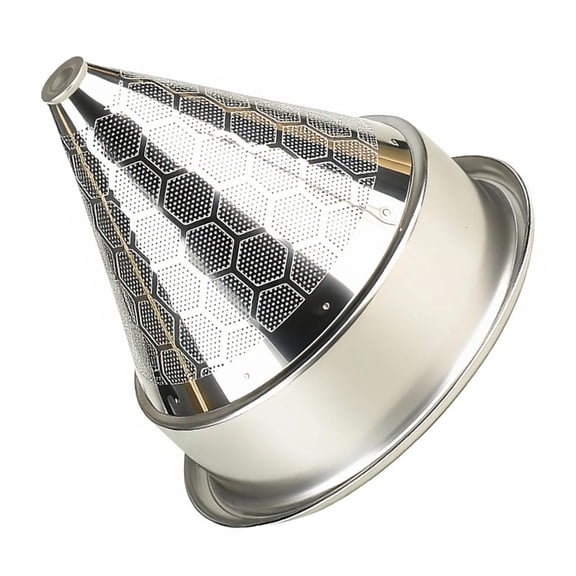HannLk Portable Pourover Coffee Filter Funnel Double Layer Screen for Travel Office